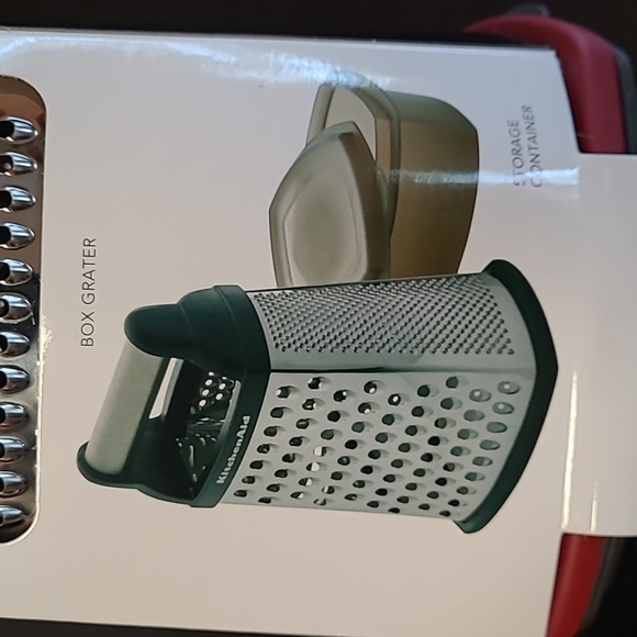 Kitchenaid Box Grater w/Covered Container - Picture 3 of 8